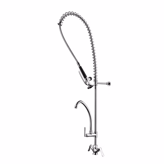 Kommerzieller Pull-Down-Sprayer aus Messing, hochwertiger Küchenmischer