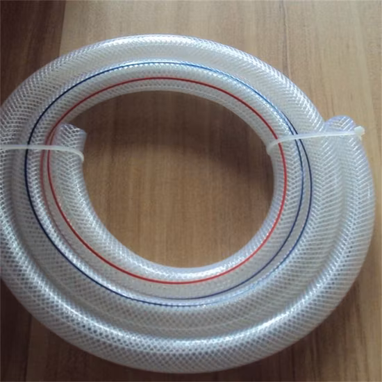 Verstärkter Schlauch aus PVC-Fasergeflecht, 25 mm